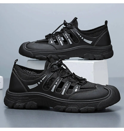 Men's 2026 Summer New Fashion Breathable River Trekking Shoes, Outdoor Beach Shoes, Soft Sole Quick-Dry Footwear
