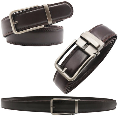 Women man Genuine Leather Belt For Female Strap Casual All-match Ladies Adjustable Belts Designer Automatic man belt buckle