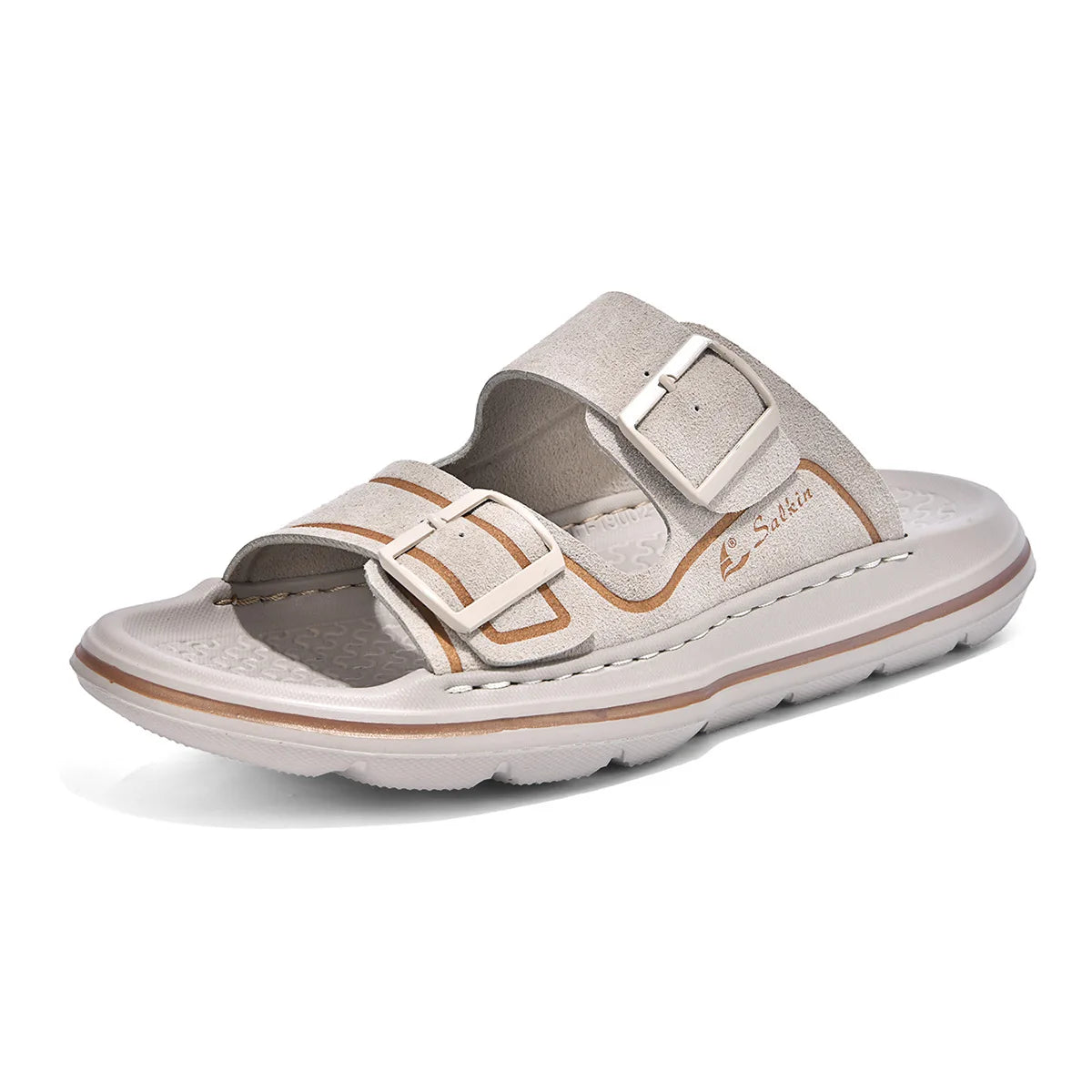 Men's Slippers 2026 Summer Outdoor Beach Sandals Non Slip Flip Flops New Flat Slippers High Quality Men's Shoes Home Slippers