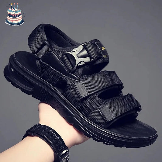 High Quality Men's Sandals Designer Platform Sandals for Men Fashion Outdoor Casual Sports Sandals 2025 Summer Beach Sandalias