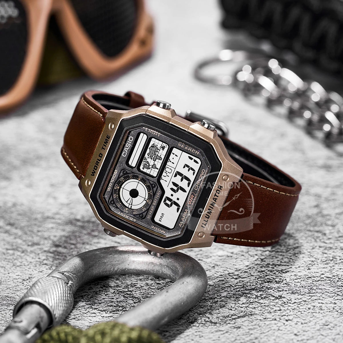 Casio watch Explosion watch men set luxury LED military digital watch sport relogio masculino AE-1200WHL-5A