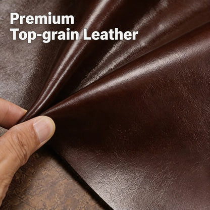 CHANPINCL Men's Italian Top-Grain Cow Leather Slim Tri-Fold Vertical Wallet – Multi-Card, RFID Blocking & Gift Box