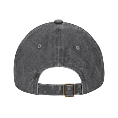 Men Baseball Cap South Sudan Emblem Charcoal Washed Denim Classic Vintage Cotton Dad Trucker Hat Unisex Adult