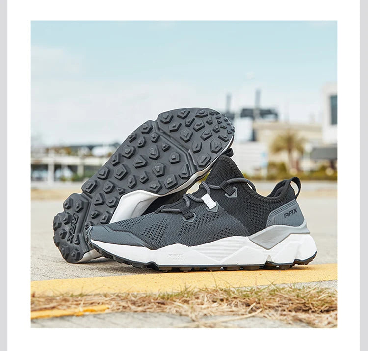 Rax Men's Running Shoes Women Breathable Jogging Shoes Men Lightweight Sneakers Men Gym Shoes Outdoor Sports Shoes Male zapatos