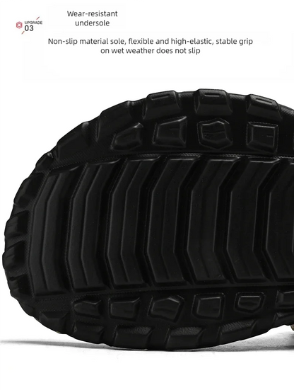 Sandals men summer fashion new style outdoor wear soft sole wear-resistant anti slip anti odor breathable dual-use beach sandals