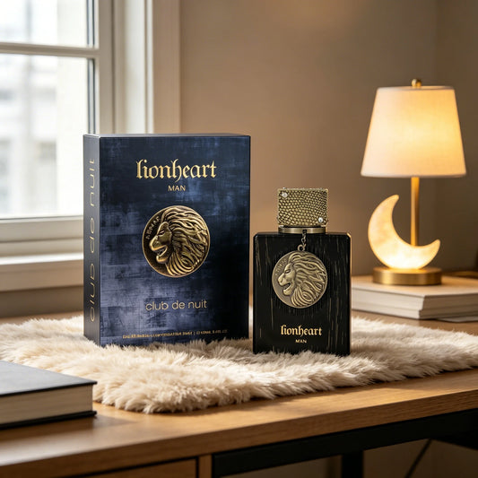 Armaf Club De Nuit Lion Heart EDP SPR 3.4 Floz Clean Long-lasting Mint Oud And Musk Fragrance Ideal Gift
