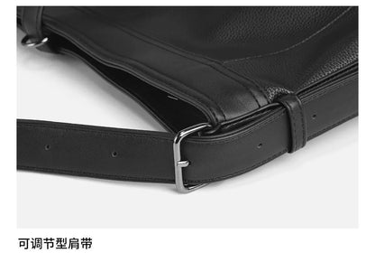 New Fashion Men's Crossbody Bag Large Capacity Crossbody Bags Men Women High Quality Leather Shoulder Bag Men Sports Cycling Bag