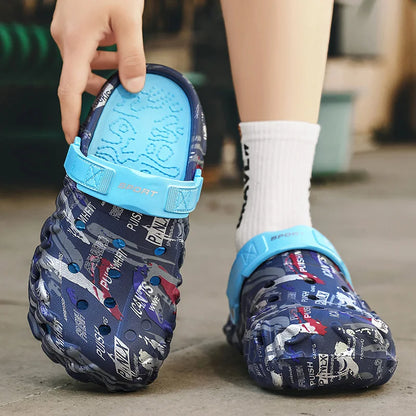 2026 Summer Men's Sandals New Home Garden Shoes Comfortable and Lightweight Men Slippers Non-Slip Soft Bottom Flip Flop Sandals