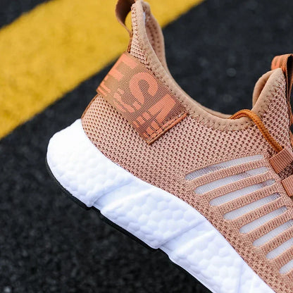 Summer Men Sneakers Lightweight Breathable Mesh Outdoor Casual Shoes Fashionable Tennis Training Shoes Men's Free Shipping