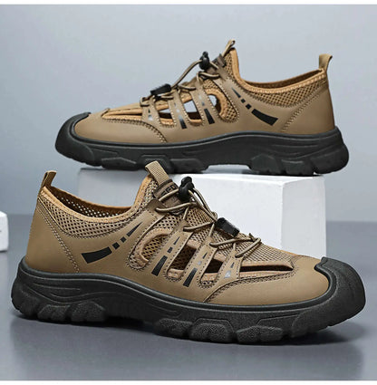 Men's 2026 Summer New Fashion Breathable River Trekking Shoes, Outdoor Beach Shoes, Soft Sole Quick-Dry Footwear