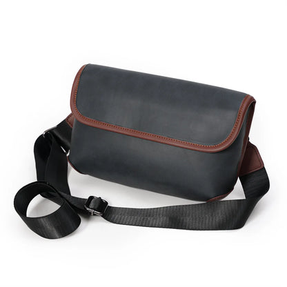 Casual Fashion Crossbody Bag Men Flap Shoulder Bag Vintage Design Shoulder Messenger Bags Unisex Mobile Phone Sling Handbags
