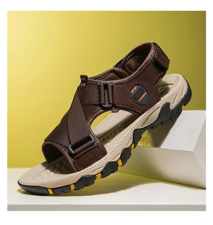 Summer Outdoor Sandals Leisure Fashion Sneakers Vacation, Beach Breathable, Wear-Resistant Hiking and Walking, Men's Sandals