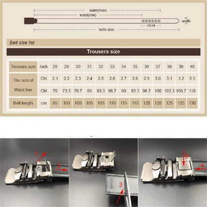 Women man Genuine Leather Belt For Female Strap Casual All-match Ladies Adjustable Belts Designer Automatic man belt buckle