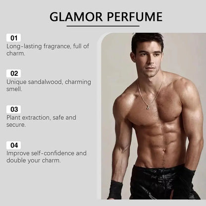 Men's Long Lasting Charm Body Fragrance Enhance Attractiveness Men's Body Fragrances Spray Long Lasting Men's Dating Fragrance