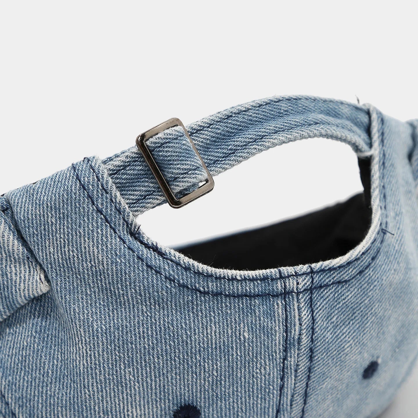 Retro Denim Docker Cap Splicing Style Brimless Caps Without Visor Leopard Beanie Hat Hats Adjustable Street Cool Vintage