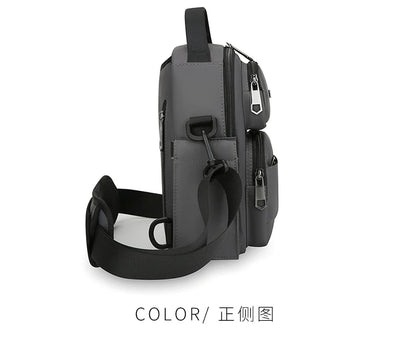 Men's Bag Outdoor Travel Shoulder Bag High Quality Nylon Crossbody Bags For Man Multi Functional Men's Handbag Bag Waist Packs