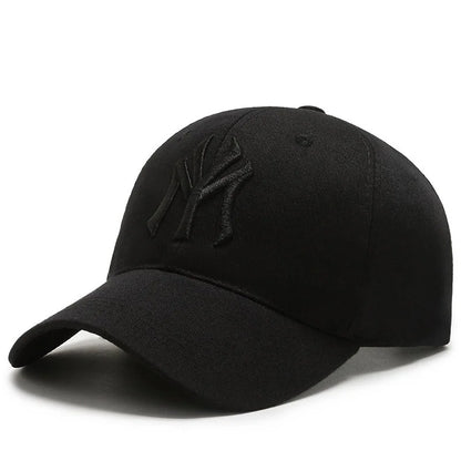 Fashion New MY Embroidered Baseball Cap Men Women Outdoor Sport Visor Sun Hat Adjustable Breathable Snapback Hip Hop Hats Gorras