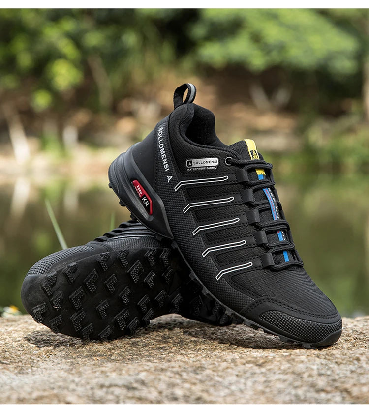 Men's Hiking Shoes Waterproof Non-slip All-terrain Sports Shoes Hiking Camping Hunting Tactical Training Shoes Cycling Shoes