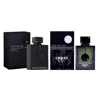Club De Nuit Urban Men Fragrance, Dark Glass Bottle Oriental Spicy Aroma, Long Lasting Scent For Party Business Daily Wear