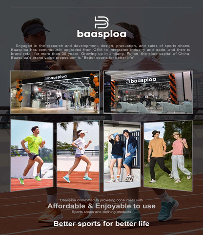 Baasploa Men Hiking Shoes New Outdoor Climbing Waterproof Non-slip Wear-resistant Sneakers Male Casual Lace-Up Walking Shoes ﻿