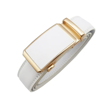Women man Genuine Leather Belt For Female Strap Casual All-match Ladies Adjustable Belts Designer Automatic man belt buckle