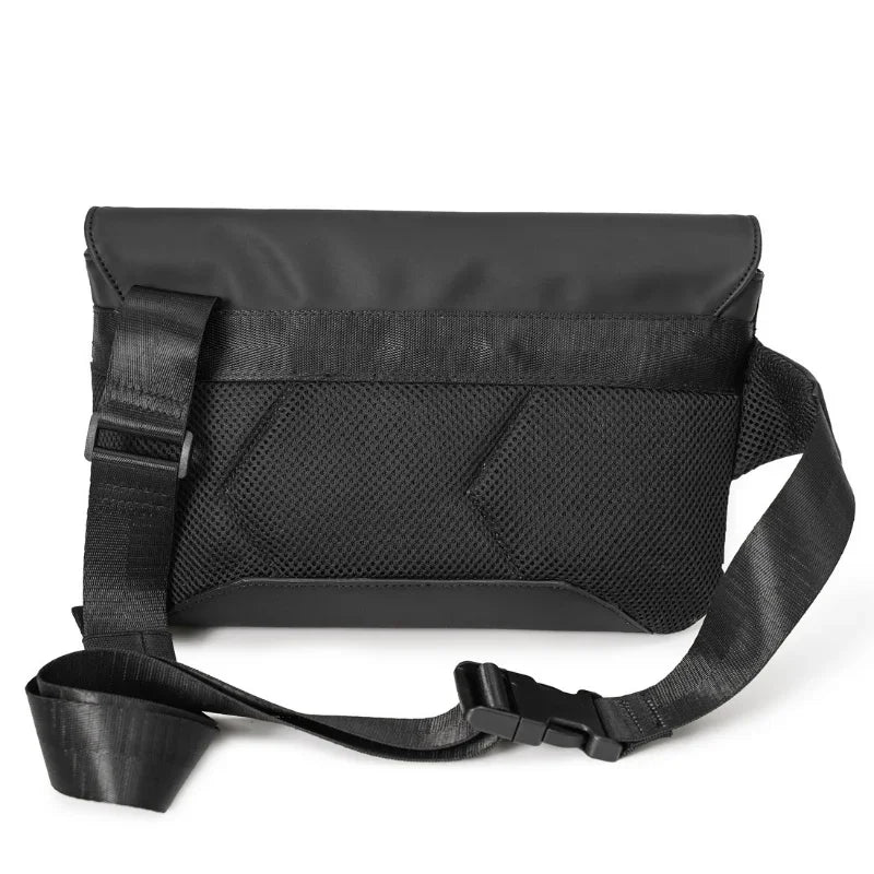 High-quality Fashion Men's Crossbody Bag Geometric Shoulder Messenger Bag Men Back Pack Waist Bag Crossbody Bags for Men Satchel