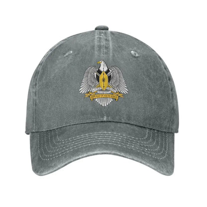 Men Baseball Cap South Sudan Emblem Charcoal Washed Denim Classic Vintage Cotton Dad Trucker Hat Unisex Adult