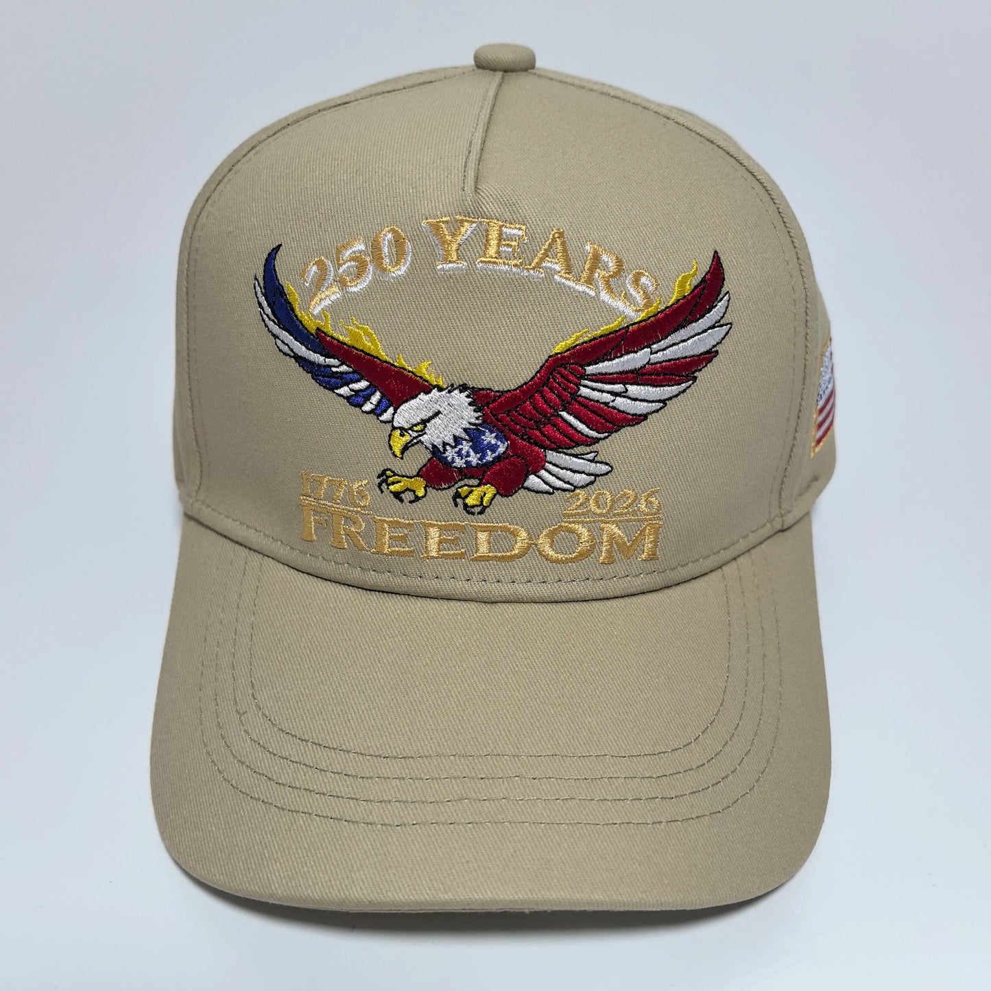 One USA 250th Anniversary Embroidered Baseball Cap Suitable for both men and women An ideal choice for personal use or as a gift