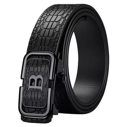 2026 New High quality men's leather belt, fashionable business belt, men's suit belt