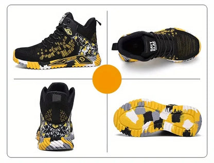 High Top Safety Shoes Men Anti Smashing Anti Puncture Work Shoes Men Work Safety Boots Men's Fashion Security Protective Boots