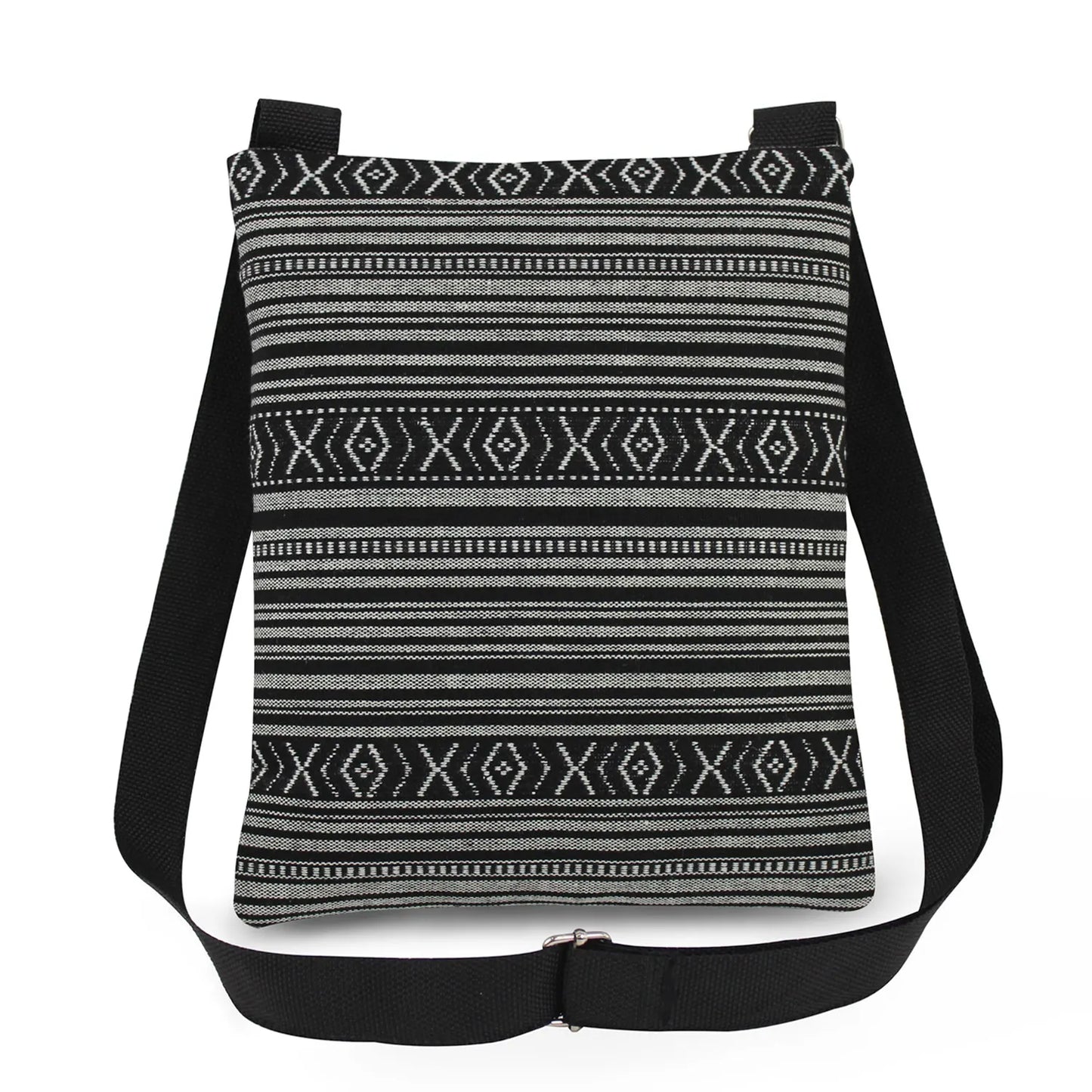 Bohemian-style Moth Unisex Crossbody Bag Adjustable Strap Men's Crossbody Bag Women's Outdoor Shoulder Bag