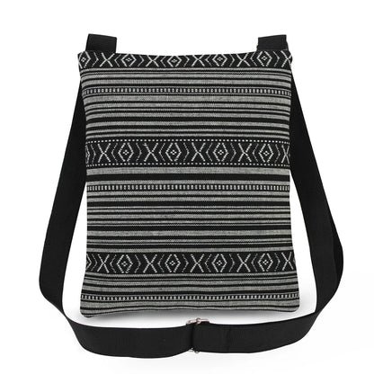 Bohemian-style Moth Unisex Crossbody Bag Adjustable Strap Men's Crossbody Bag Women's Outdoor Shoulder Bag