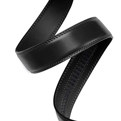 Men Belt Genuine Leather Belts Without Buckle Black Brown Men's Belts Without Buckle Cowskin  Luxury Belt  Cinturones Para Mujer