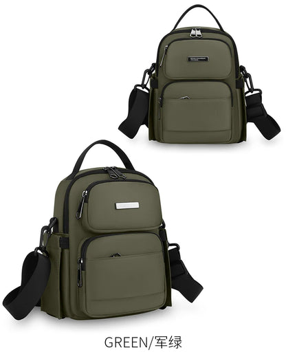 Men's Bag Outdoor Travel Shoulder Bag High Quality Nylon Crossbody Bags For Man Multi Functional Men's Handbag Bag Waist Packs