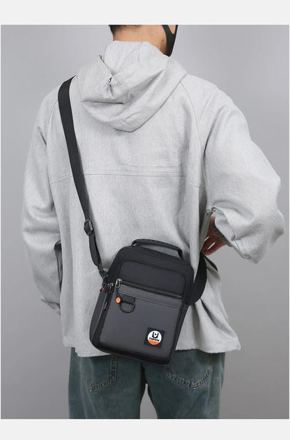 3 Layers Design Men's Small Bag Lightweight Oxford Men's Pouch Crossbody Bags For Man Fashion Casual Men's Handbag ShoulderBag