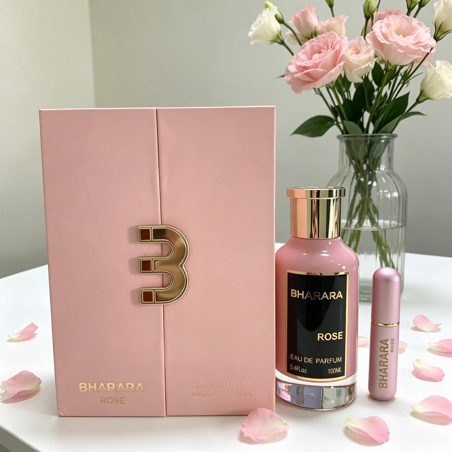 Bharara Unisex Eau De Parfum 3.4 Fl Oz 100ml - 5 Scents  Long Lasting Fragrance Suitable for Various Occasions