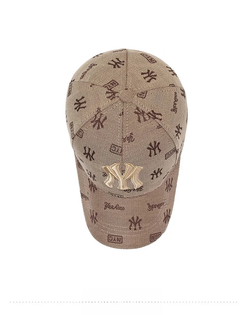 Fashion New High Quality Women Men Cap Hat Cool Lady Male MY Letters Baseball Cap Outdoor Visors Sun Cap Hat For Women Men