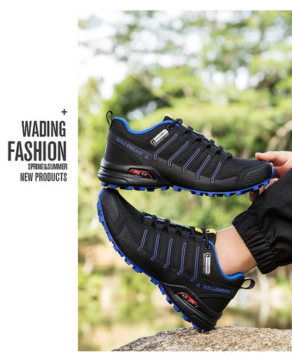 Men's Hiking Shoes Waterproof Non-slip All-terrain Sports Shoes Hiking Camping Hunting Tactical Training Shoes Cycling Shoes