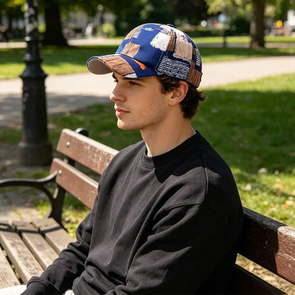 Fashion Graffiti Baseball Cap UV Protection Versatile Sunscreen Hats Breathable Sun Hat for Leisure Outdoor