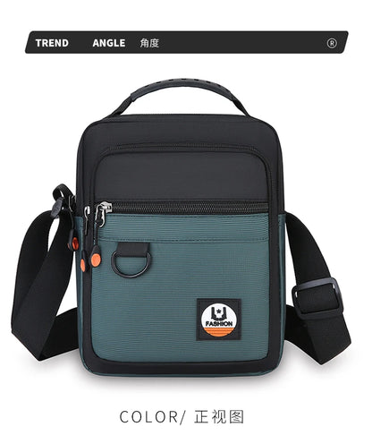3 Layers Design Men's Small Bag Lightweight Oxford Men's Pouch Crossbody Bags For Man Fashion Casual Men's Handbag ShoulderBag