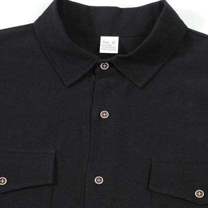 Men's Linen Casual Short Sleeve Shirt Lapel Collar Button Lightweight Breathable Summer Daily Beach Vacation Work Shirt for Men