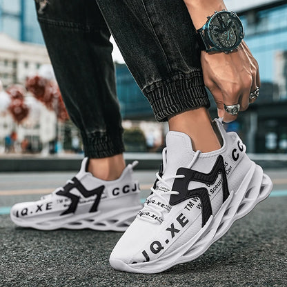 MAEDEF 2024 Men Running Sneakers Lightweight Sport Shoes Classical Mesh Breathable Casual Shoes Male Fashion Moccasins Sneakers