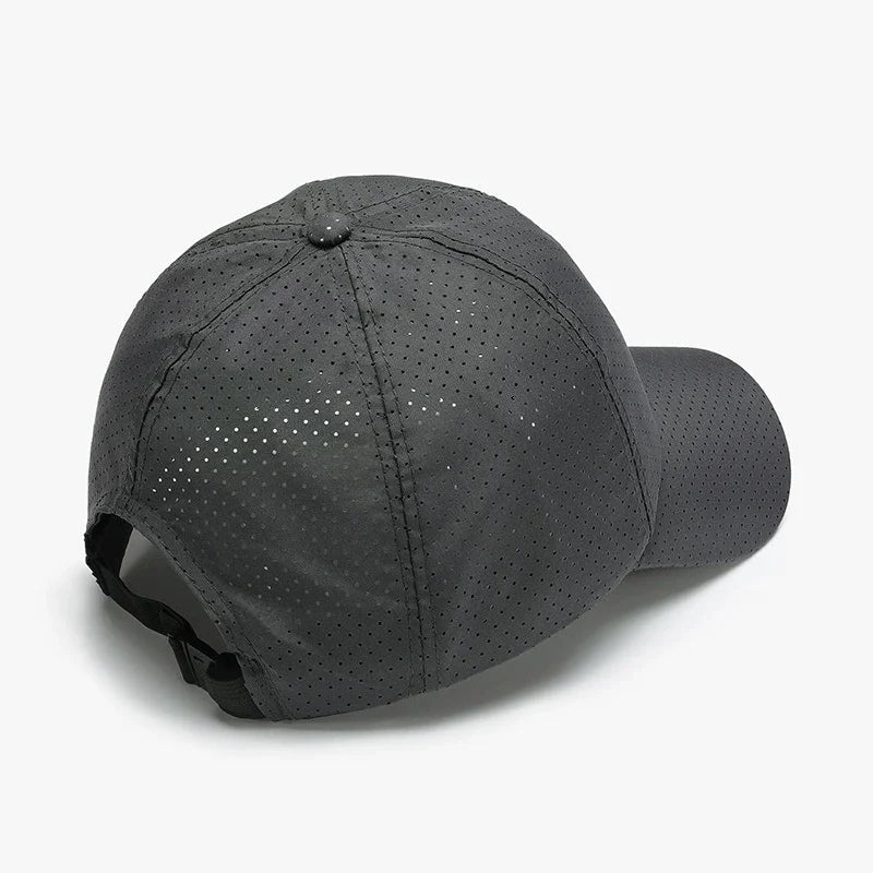 Breathable Baseball Cap Summer Quick Dry Mesh Hat Adjustable Sun Hat For Men Women Outdoor Comfortable Snapback Hat Fashion Caps