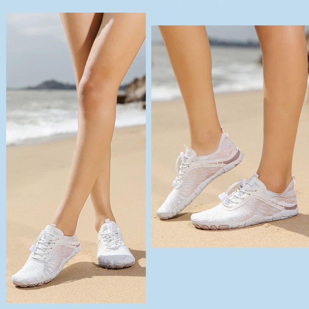 Wading Sneaker Non-slip Trekking Wading Shoes Quick Dry Running Shoes Breathable Wear- Outdoor Supplies for Lake Hiking