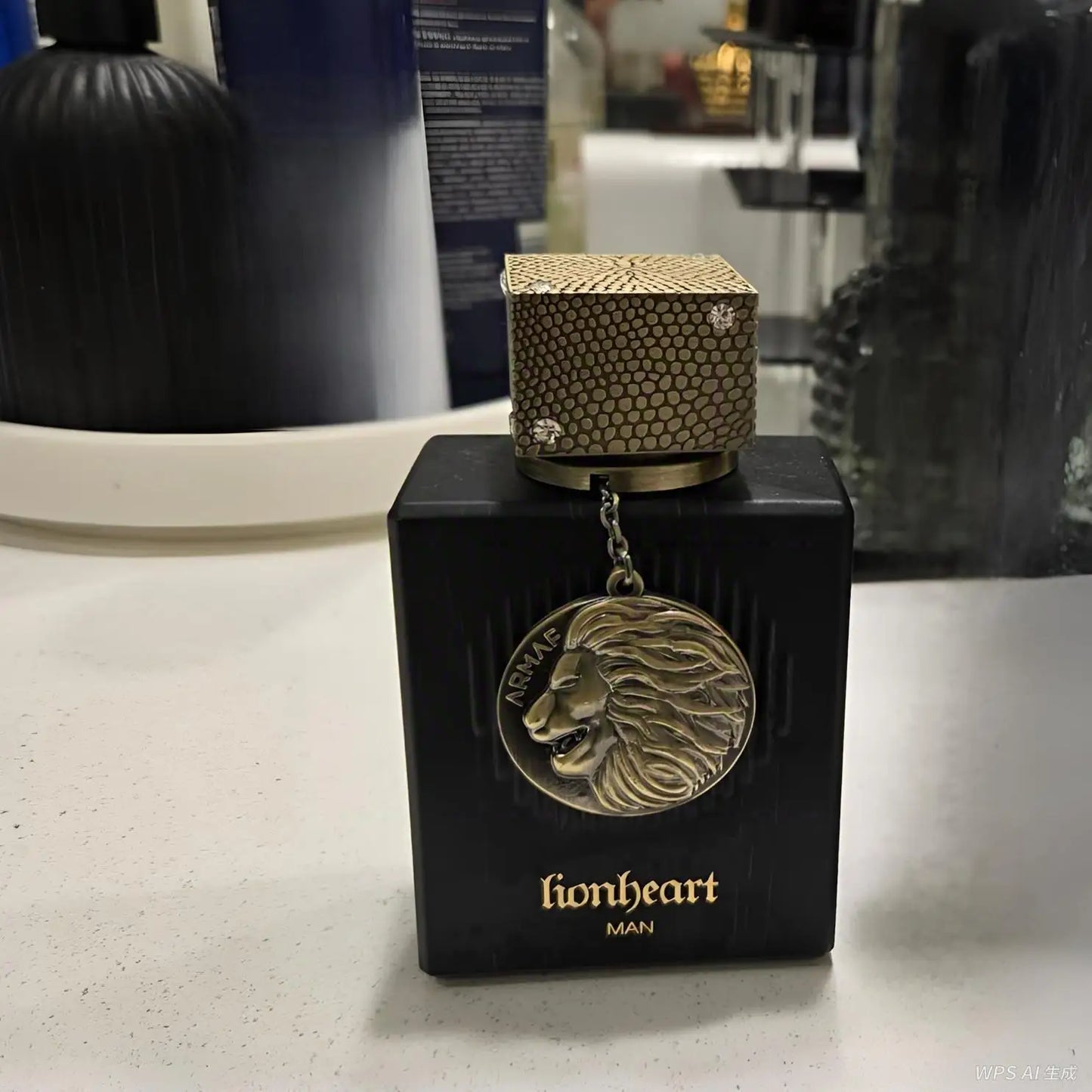 Armaf Club De Nuit Lion Heart EDP SPR 3.4 Floz Clean Long-lasting Mint Oud And Musk Fragrance Ideal Gift