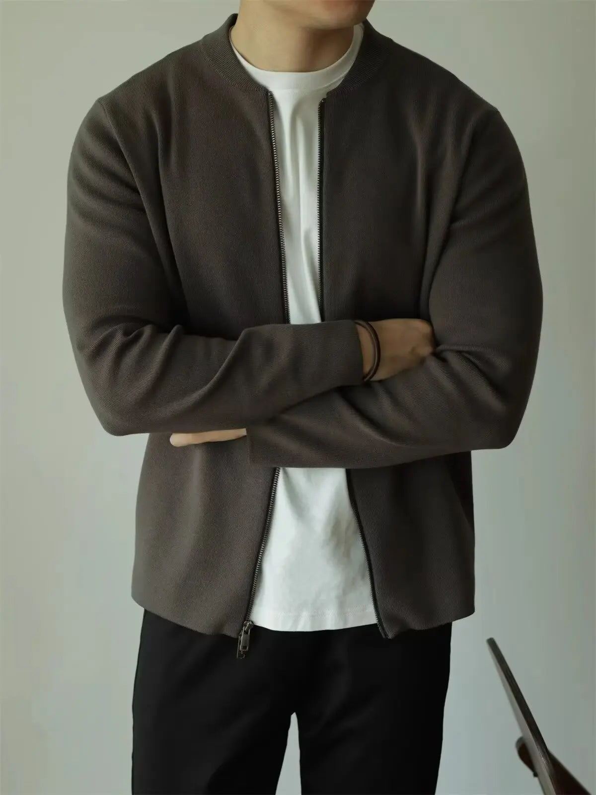 Luxury Sweater Coat Casual Sweater Man Clothes Cardigan Men Mens Clothing Sweatshirts for Men Men's Jackets Knit Zip-up Knitwear