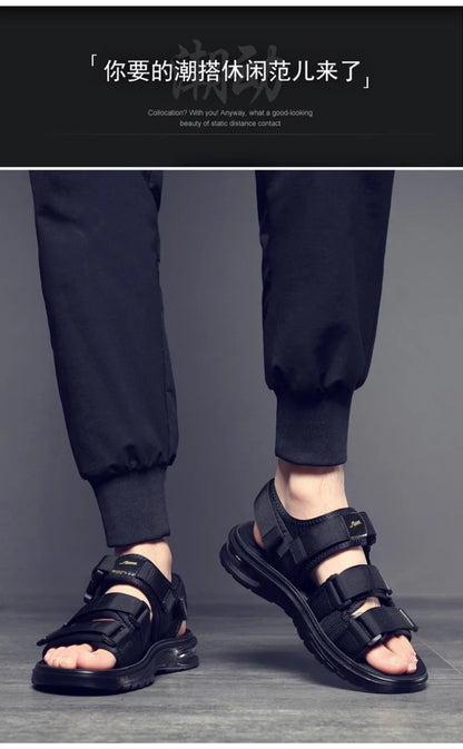 High Quality Men's Sandals Designer Platform Sandals for Men Fashion Outdoor Casual Sports Sandals 2025 Summer Beach Sandalias