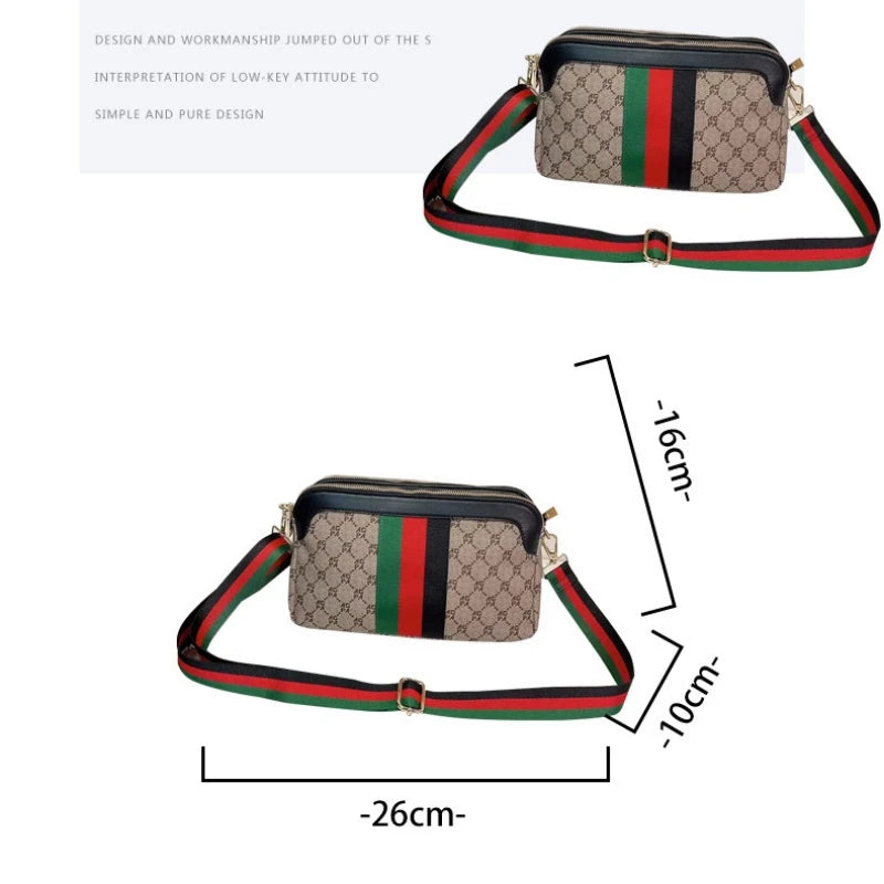 Fashion Popular Women's Bag Trend Brand Printed Versatile Shoulder Bag High-end Elegant Crossbody Bag Designer Luxury Handbags