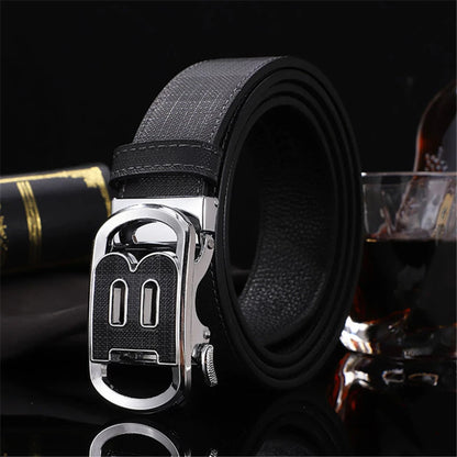New Wide 34mm Luxury Vintage Designer B Belt Buckle Men High Quality Women Genuine Real Leather Dress Strap Male Belt for Jeans