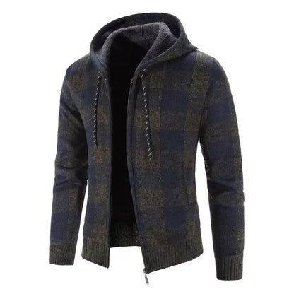 LEGIBLE 2025 Men's Sweaters Autumn Winter Wool Zipper Cardigan Sweaters Man Casual Knitwear Sweatercoat Male